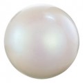 Жемчуг круглый с отверстием MAXIMA Pearlescent White 5 mm