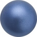 Жемчуг круглый с отверстием MAXIMA Blue 4 mm